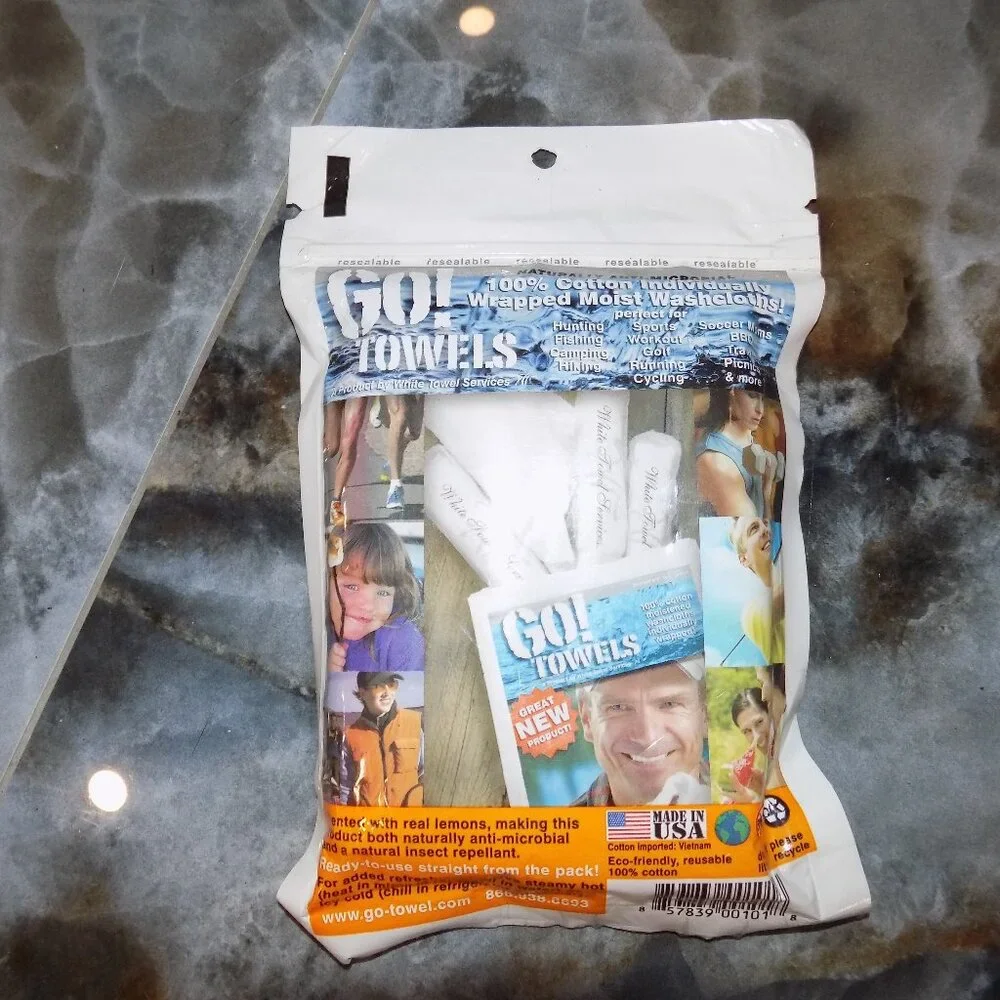 Go Towels 123480 Go Towels 4 Pack NEW (MADE IN THE USA)